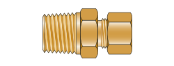 Mässingskoppling