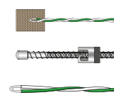 Versatile thermocouples for plastics, surface, and specialised applications