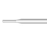 Type J swaged tip thermocouple with reduced tip for improved thermal response in industrial applications