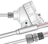 Type N thermocouple with ATEX and IECEx certification for safe high-temp operation in explosive atmospheres